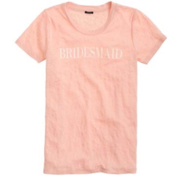 NWT! J.Crew Bridesmaid Tee - Picture 2 of 6