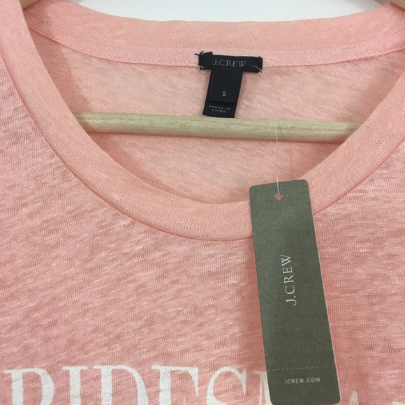 NWT! J.Crew Bridesmaid Tee - Picture 5 of 6