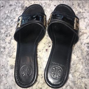 Tory burch patti wedges