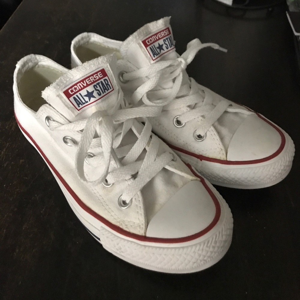 White Converse All Star