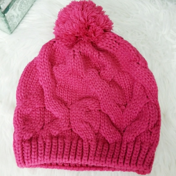 PINK KNITTED BEANIE Gift - Picture 3 of 3