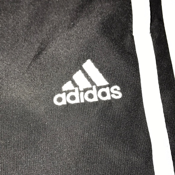 Adidas Sz L Capri Walk Jog Run Track Bicycle - Picture 3 of 4