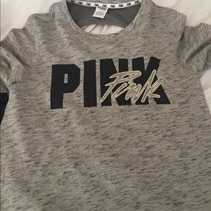 Pink long sleeve sweatshirt size M