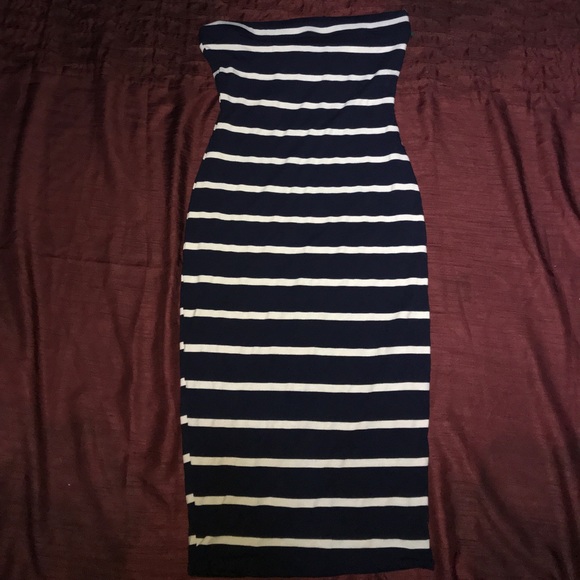 Fashion Nova Dresses & Skirts - Striped tight bodycon sundress