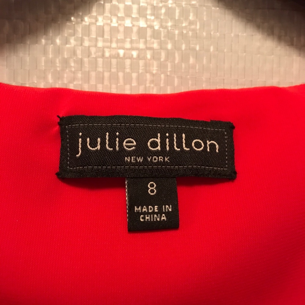 Red Ruffled Dress - Picture 3 of 4