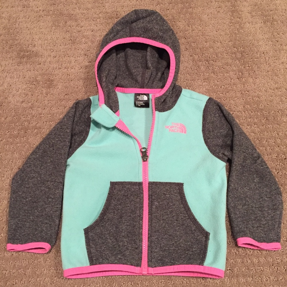 North Face Zip Hoodie - 12-18 mo.