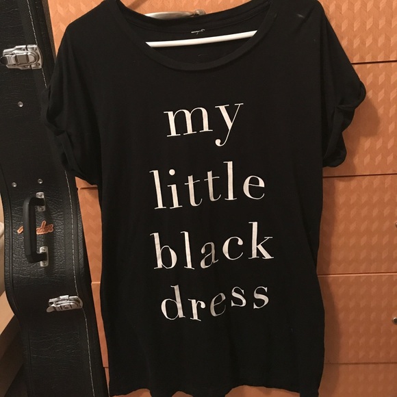 "Little Black Dress" t-shirt - Picture 1 of 2