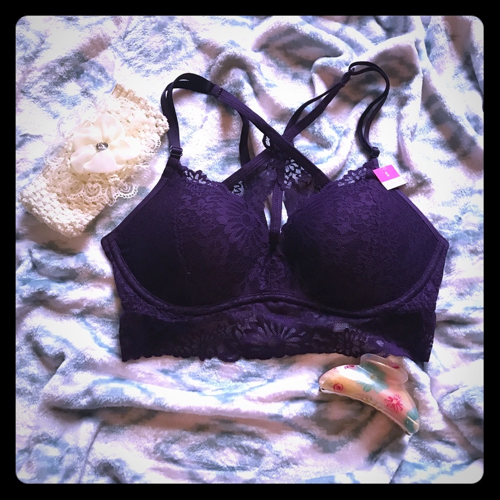 Pink Victoria’s Secret Lace Bralette