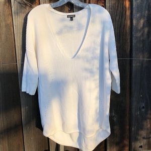 White Express Sweater!