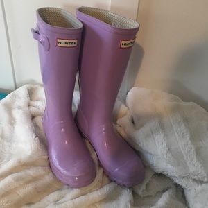Light purple Hunter Rainboots