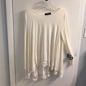 High low long sleeve