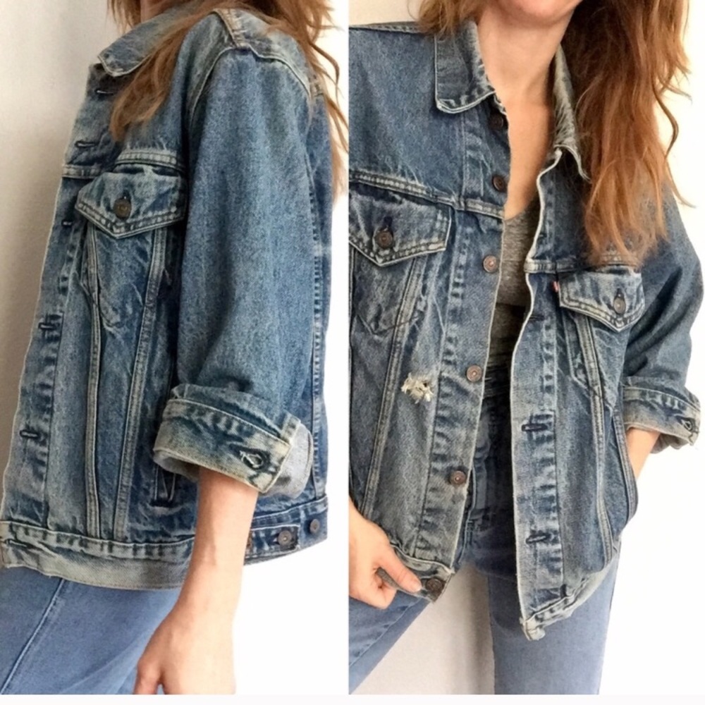 Vintage Levi OverSized Jean Jacket