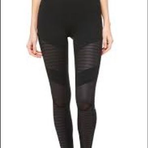 Alo Yoga Black Moto leggings
