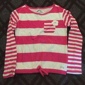 Girls DKNY long sleeve shirt