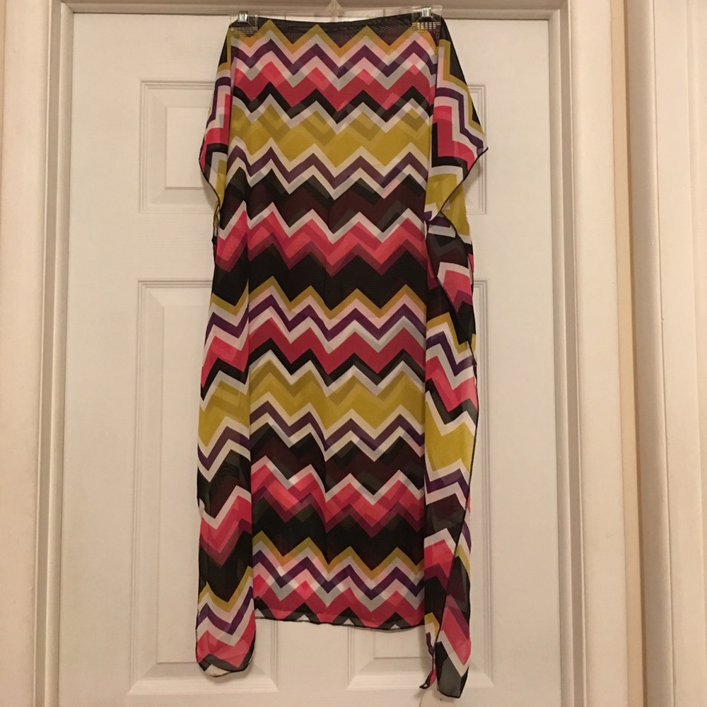 NWT oversized sheer wrap