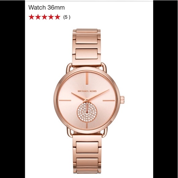 Michael Kors Accessories - Rose gold Michael kors watch