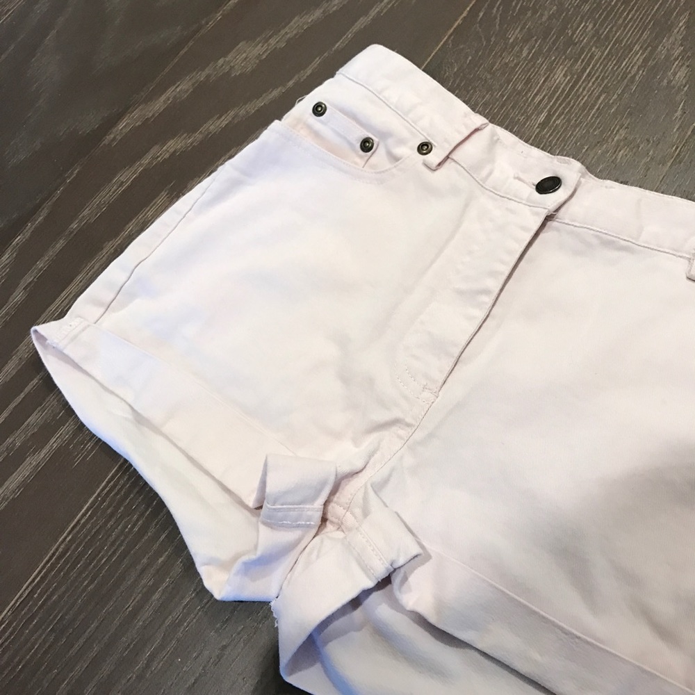 Light pink shorts