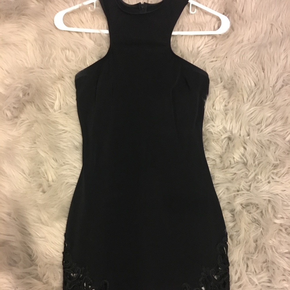 Nasty Gal Black mini dress