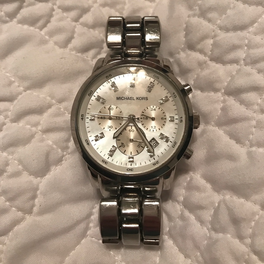 Michael Kors- MK5415 Showstopper silver watch