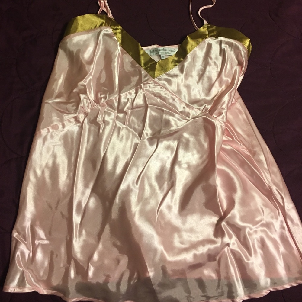 Soft silk-like PJ pant set with Cami