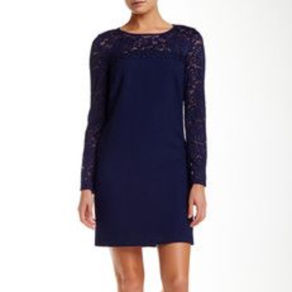 Laundry By Shelli Segal Dresses & Skirts - LIQUIDATING!! Lace Crepe Dress
