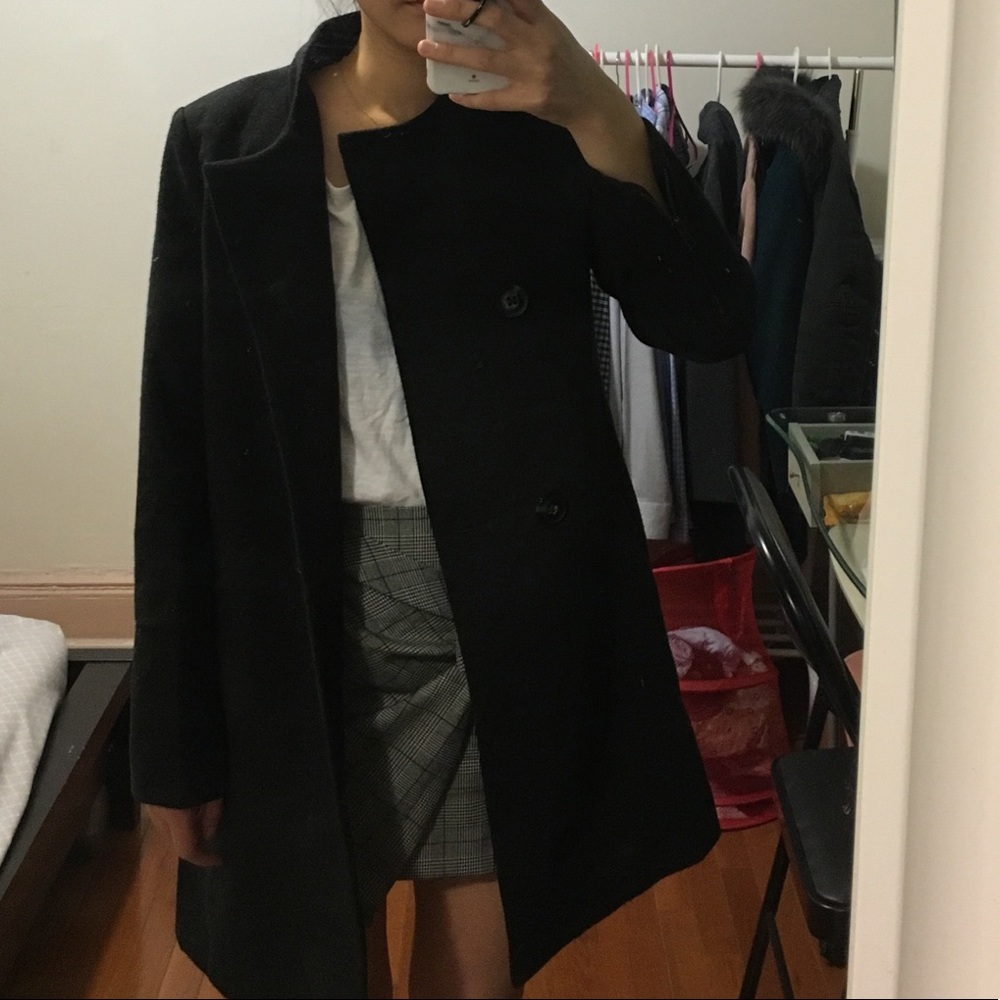 Pea coat Dark gray