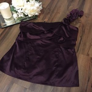 >>5 for $25>> Maurice One-shoulder Top - #080