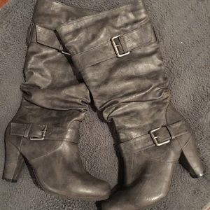 Gray Boots **Size 8.5