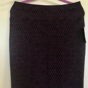 NWT Lularoe large cassie skirt