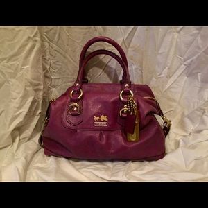 Plum Coach Doctor bag & matching wallet