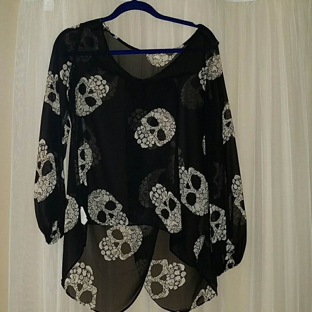 Lovely Day Sugar Skull Blouse