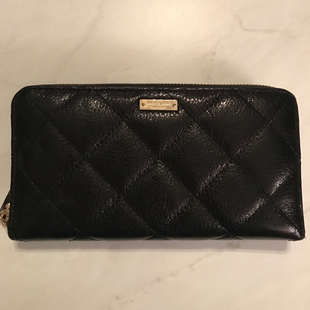Quilted Kate Spade Continental Wallet