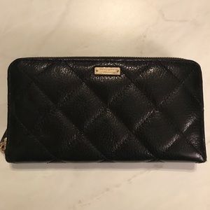 Quilted Kate Spade Continental Wallet