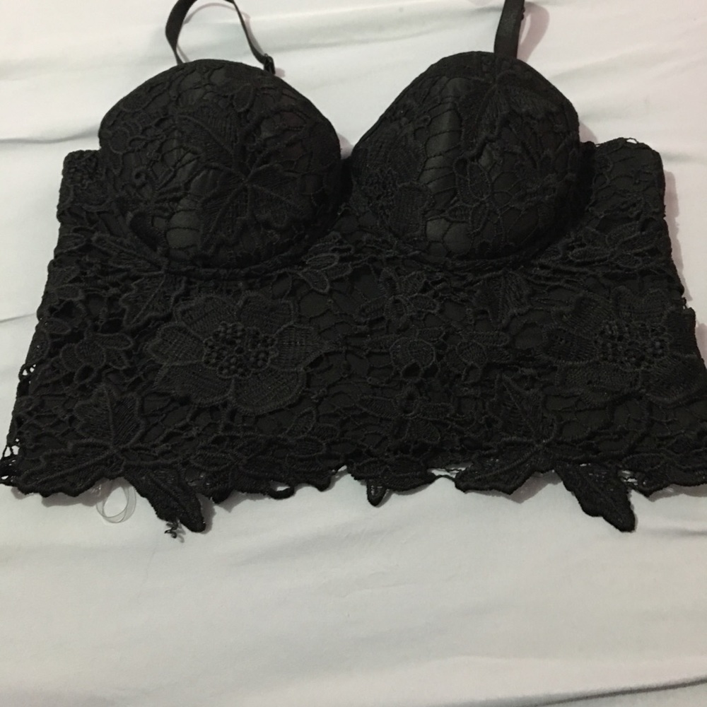 Ladies black lace Body shaper