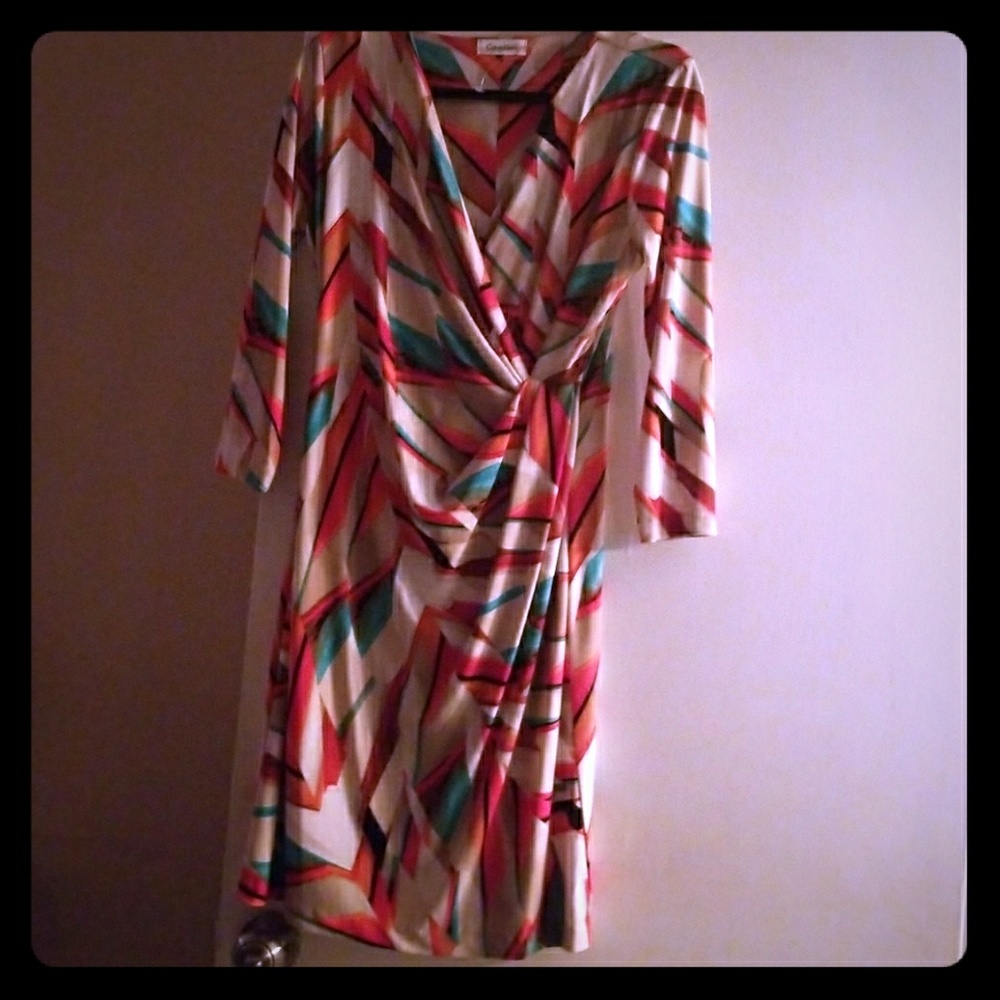 ***CALVIN KLEIN***Multicolor dress