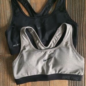 Nike Pro Padded Sports Bra (black color)