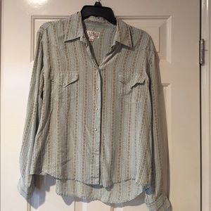 Ryan Michael 100% silk shirt