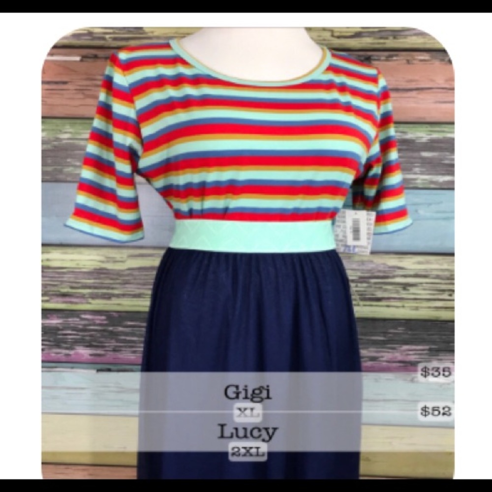 LulaRoe Gigi and Lucy skirt XL/2X NWT