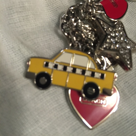 COACH New York City Charm Key Chain Key Fob - Picture 2 of 5