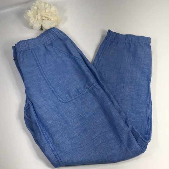 J. Crew Pants - J Crew Blue Chambray Pant