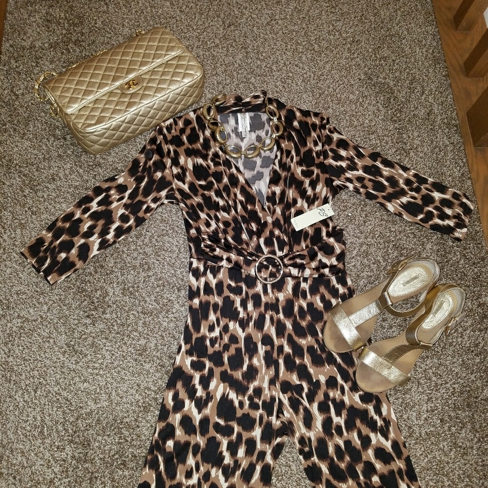 Leopard Jumpsuit