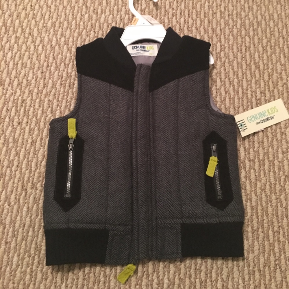 Perfect winter vest! Handsome and stylish!