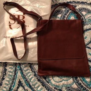 Leather satchel