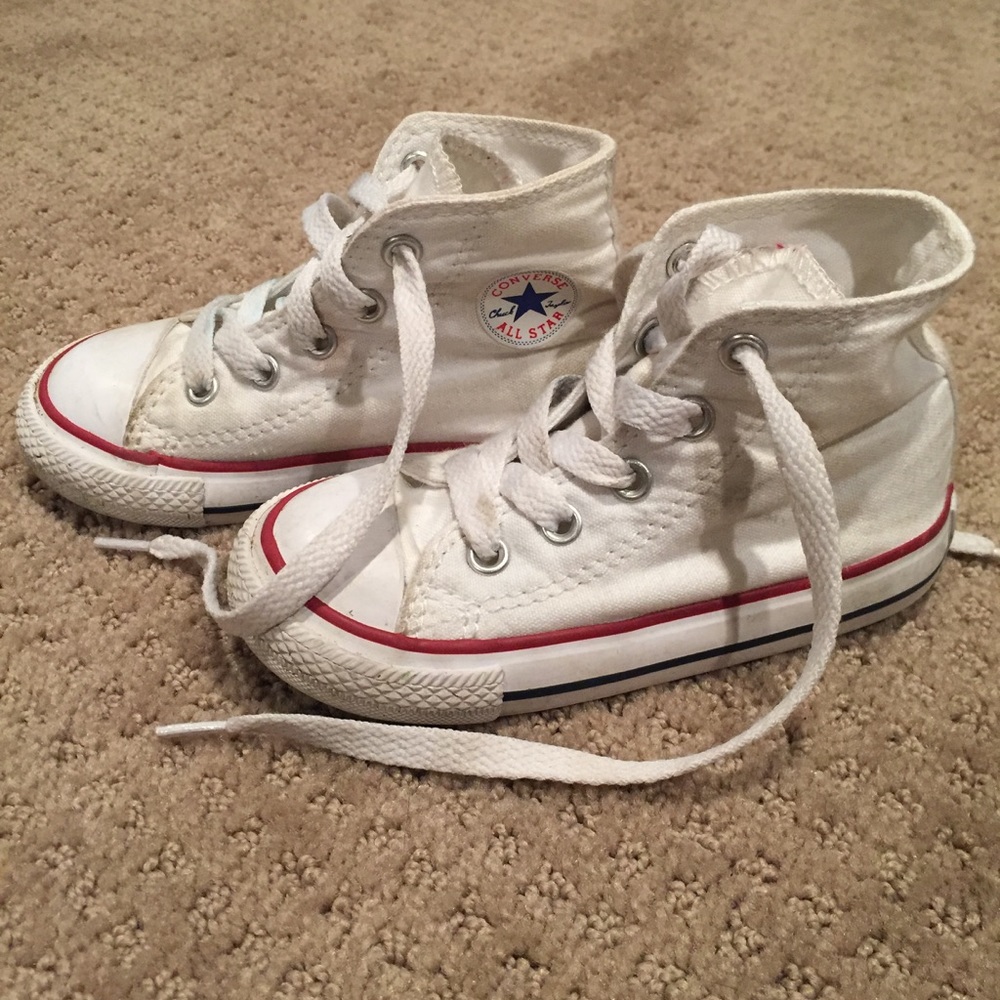 High-top Converse - Toddler size 7