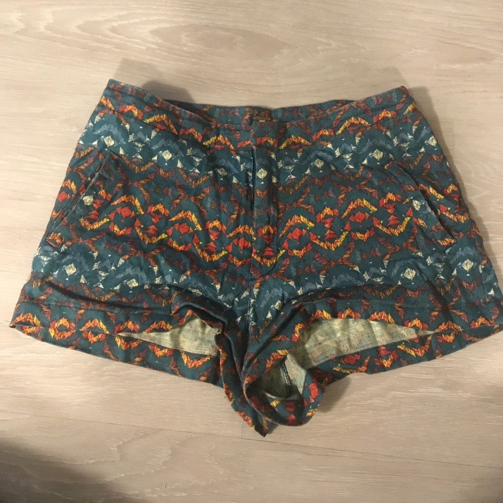 Free people Aztec shorts
