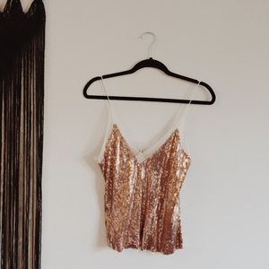 Sequin Tank