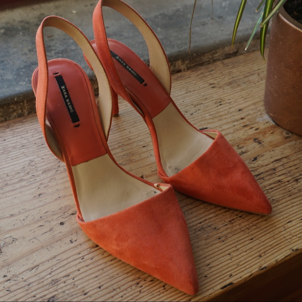 Zara slip-on heel