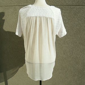 Potters pot cream blouse