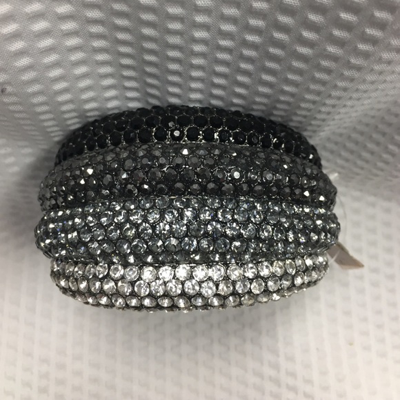 Seriously Chunky Crystal Hinged Bracelet - Picture 4 of 7