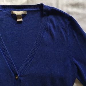 Banana Republic Blue Cardigan